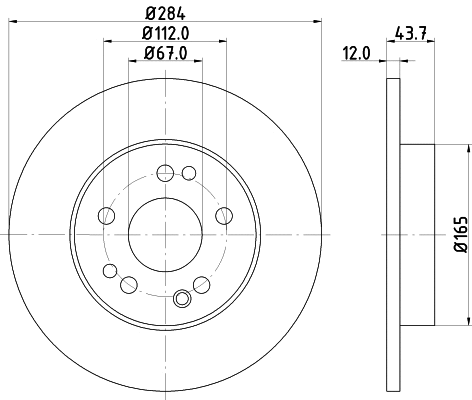 Brake Disc (52107)