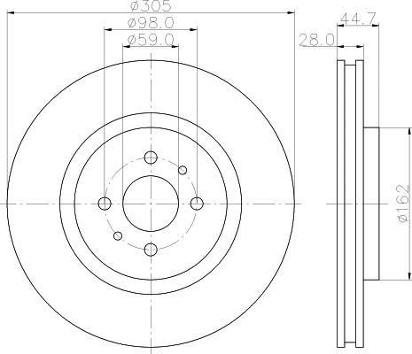 Brake Disc (50942)