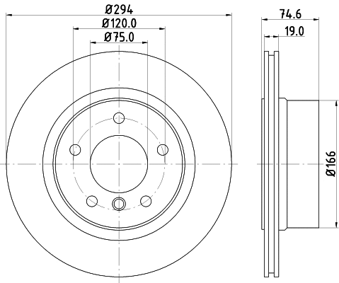 Brake Disc (54461)