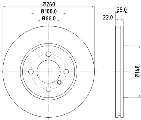 Brake Disc (50421)