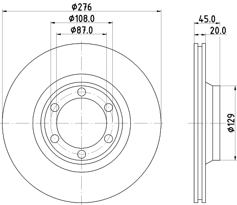 Brake Disc (52210)