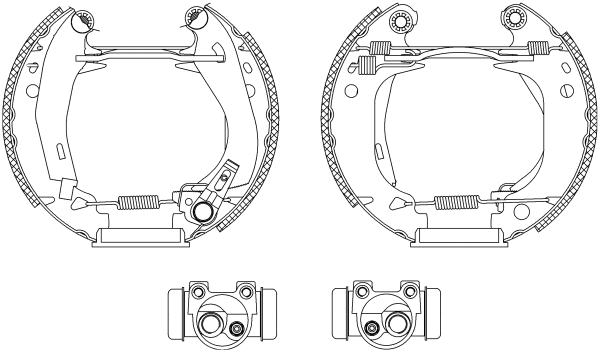Brake Shoe Set (R0145)