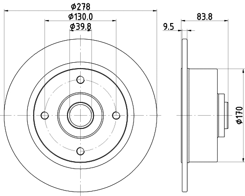 Brake Disc (53902)