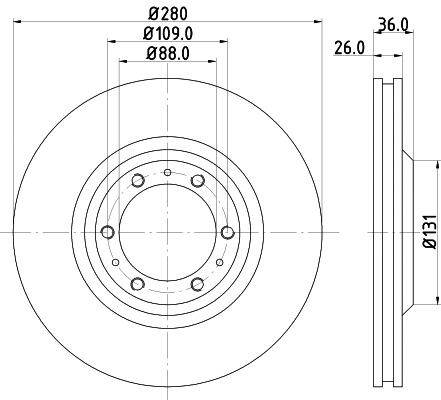 Brake Disc (52429)