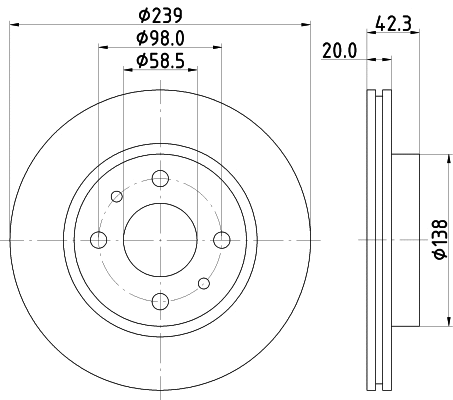 Brake Disc (50341)