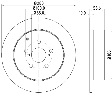 Brake Disc (54357)