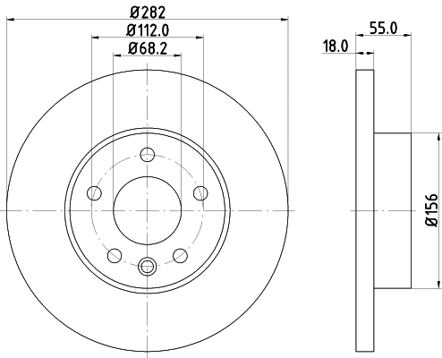 Brake Disc (53957)