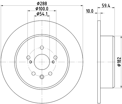 Brake Disc (54792)