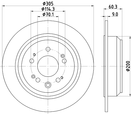 Brake Disc (54951)