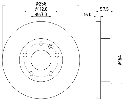 Brake Disc (53918)
