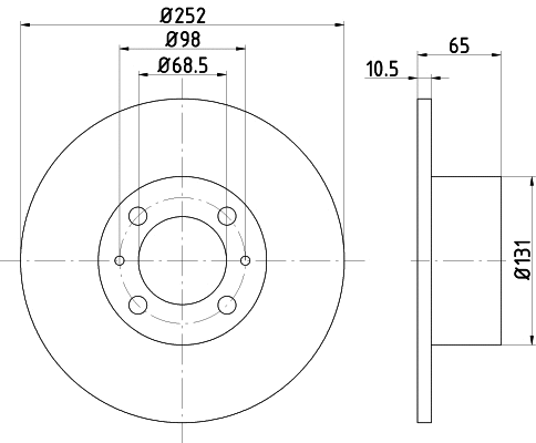 Brake Disc (51701)