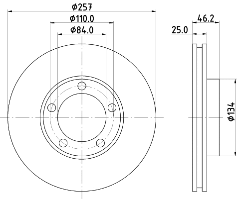 Brake Disc (53641)