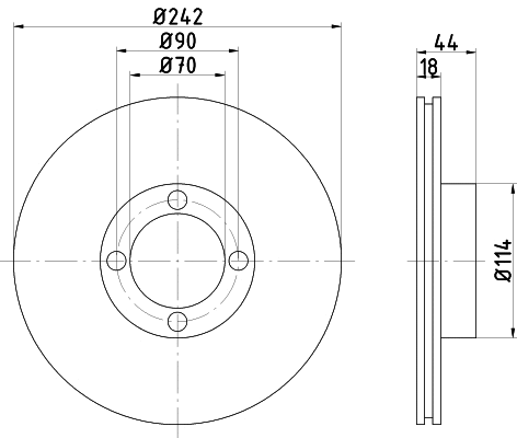 Brake Disc (53303)