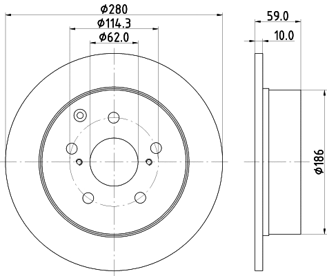 Brake Disc (54681)