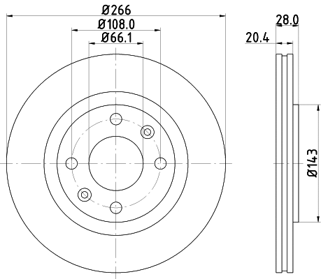 Brake Disc (52511)