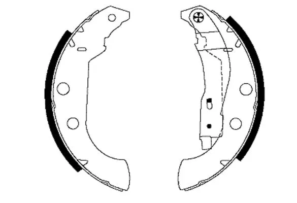 Brake Shoe Set (H9420)