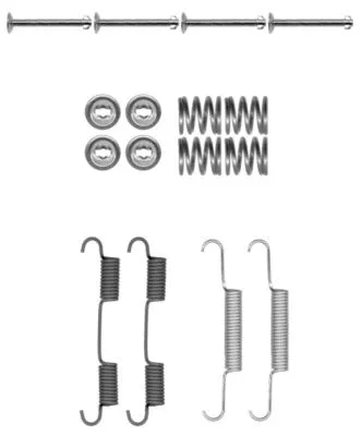 Accessory Kit, parking brake shoes (X0207)