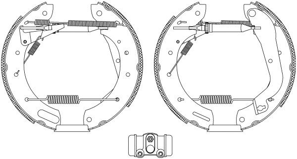 Brake Shoe Set (R1235)