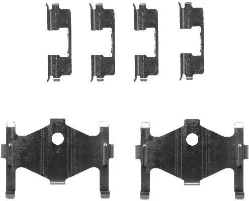 Accessory Kit, disc brake pad (K0180)