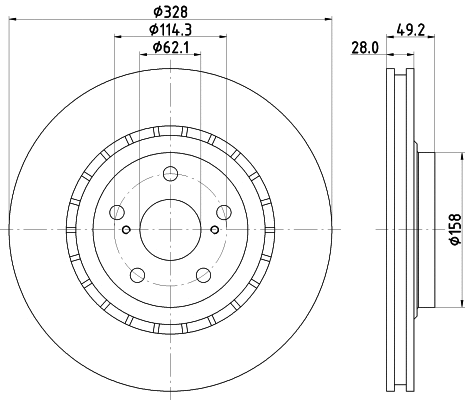Brake Disc (55594)