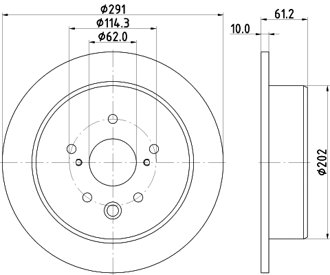 Brake Disc (54798)