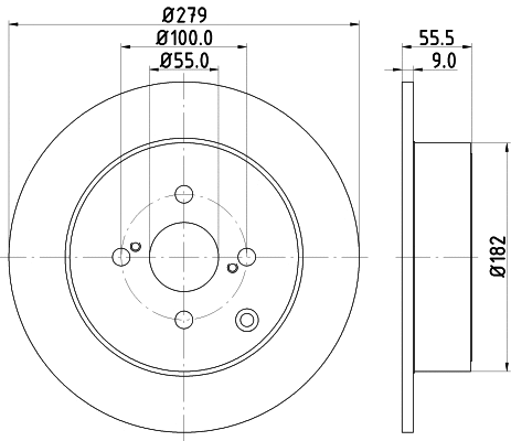 Brake Disc (54263)