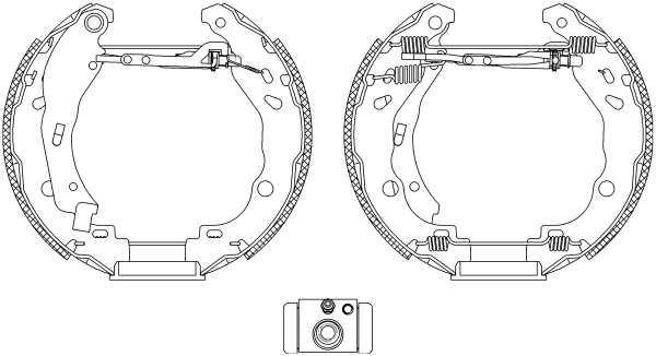 Brake Shoe Set (R1390)