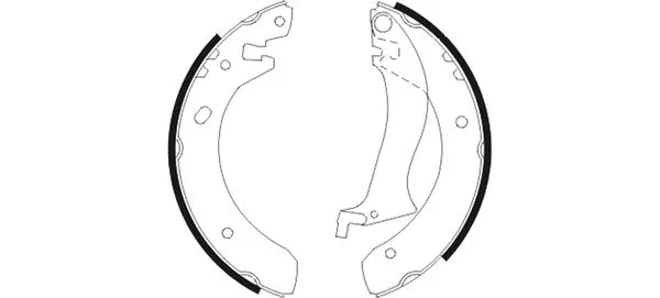 Brake Shoe Set (H9115)