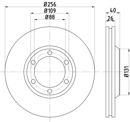 Brake Disc (54947)