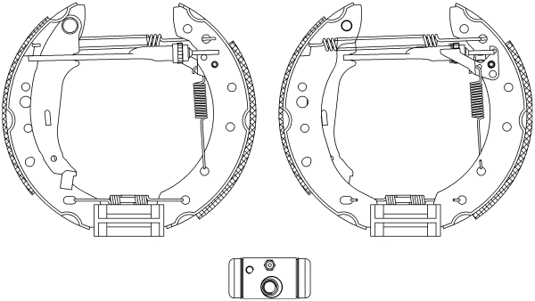 Brake Shoe Set (R1302)