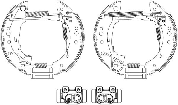 Brake Shoe Set (R1095)