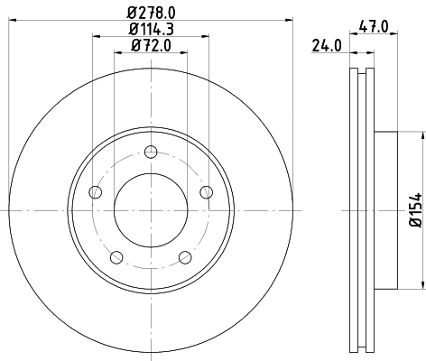 Brake Disc (54465)