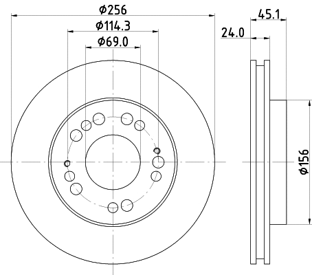 Brake Disc (52214)
