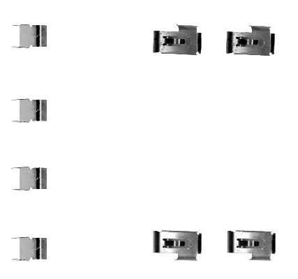 Accessory Kit, disc brake pad (K0284)