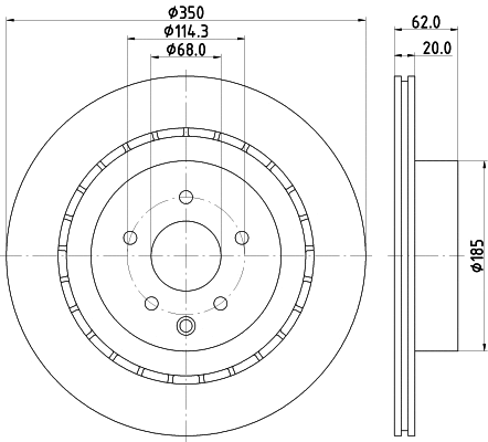 Brake Disc (55707)