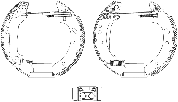 Brake Shoe Set (R0740)