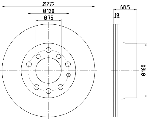 Brake Disc (52628)