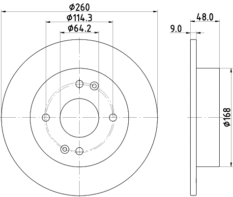 Brake Disc (56202)