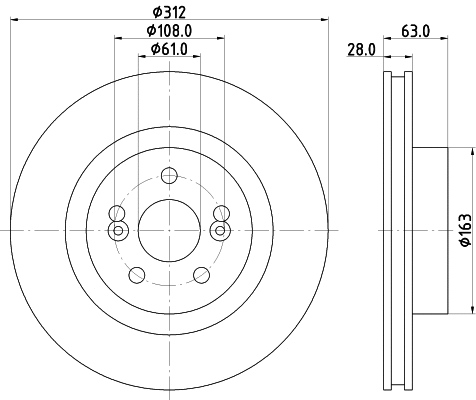 Brake Disc (54677)