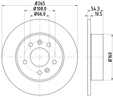 Brake Disc (50251)