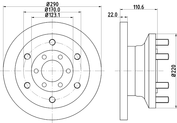 Brake Disc (54754)