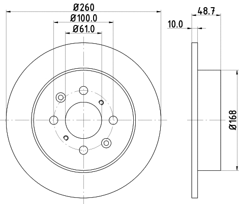 Brake Disc (54253)