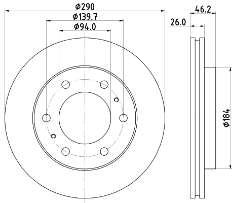 Brake Disc (54288HC)