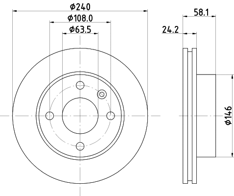 Brake Disc (51020)