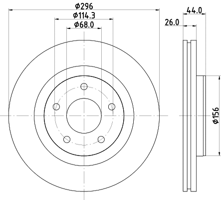 Brake Disc (55859)