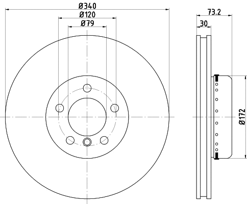 Brake Disc (65144)