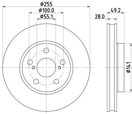 Brake Disc (53643)