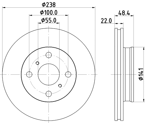 Brake Disc (55946)