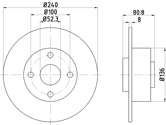 Brake Disc (54193)
