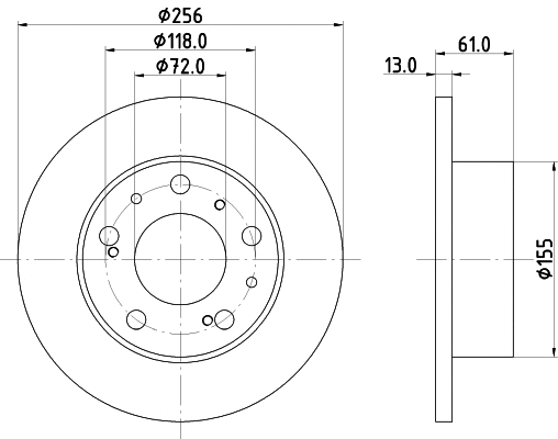 Brake Disc (50907)